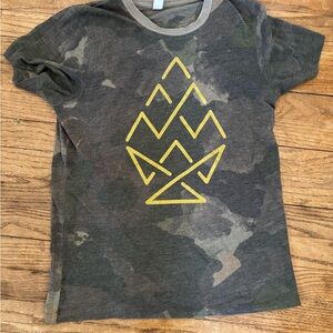 Vintage Broken Arrow Brewing Unisex Camo Tshirt - Albuquerque, NM